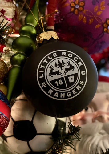 LR Rangers Glass Ball Ornament